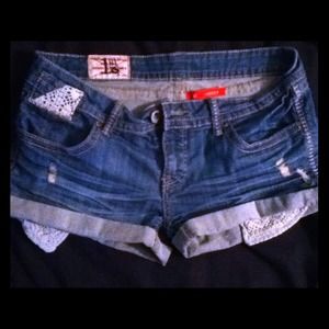 Denim shorts!