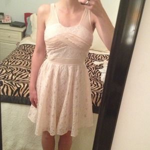 Baby Doll light peach dress