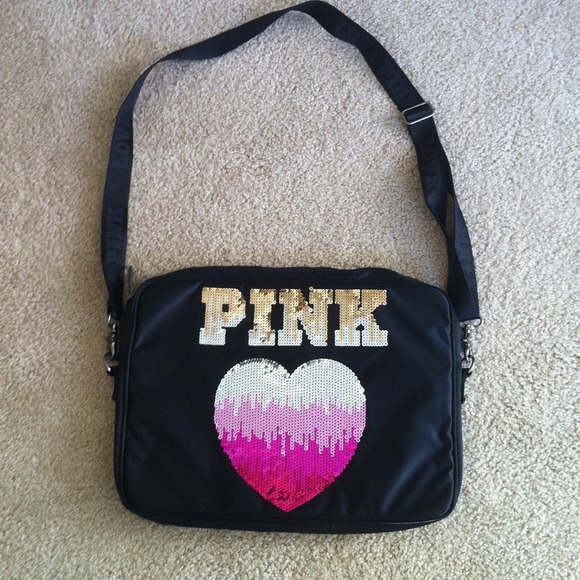 VICTORIA'S SECRET PINK LAPTOP CASE