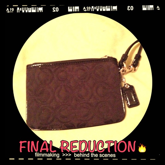 AUTHENTIC **Coach** Signature Wristlet!!