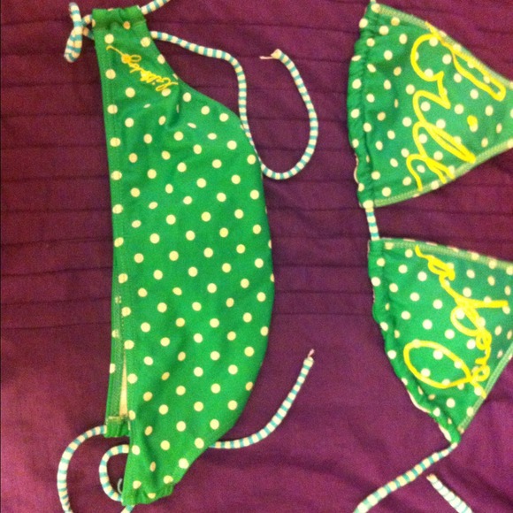 Green REVERSIBLE bikini