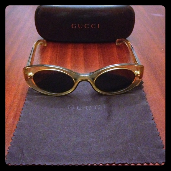 Authentic GUCCI sunglasses.