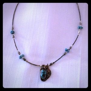 🔅🔅SOLD🔅🔅Turquoise and silver necklace
