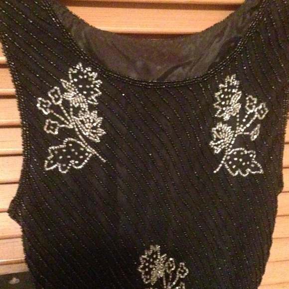 Mes Ami Gorgeous Evening Sequined Top (S) - Picture 2 of 4