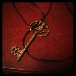 Vintage key necklace