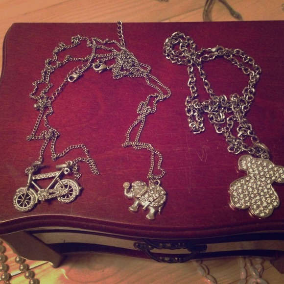 Necklaces sold separately or bundled
