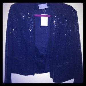 **Sold** Sequined tuxedo blazer