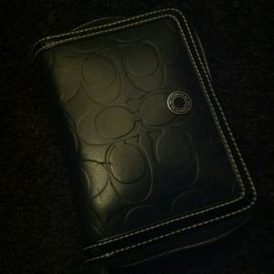 Coach phone/palm/blackberry holder leather