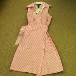 SOLD to mrevans12 as bundle. Pink stripe dress.