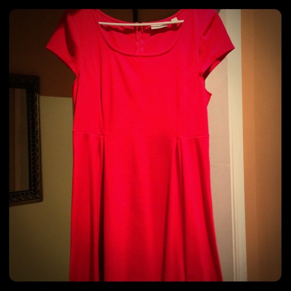 Red dress