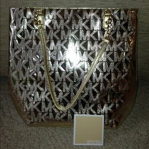 Michael Kors Gold Purse
