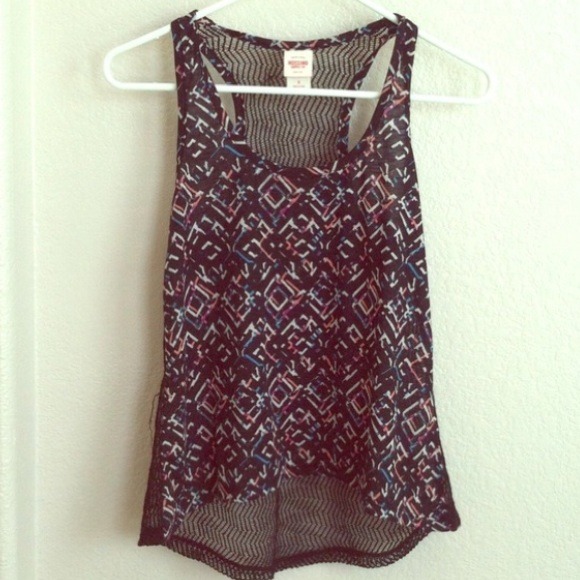 Tribal print tank top!