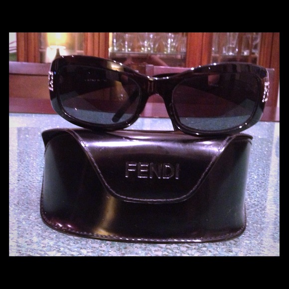 **SOLD** FENDI sunglasses w/ crystals