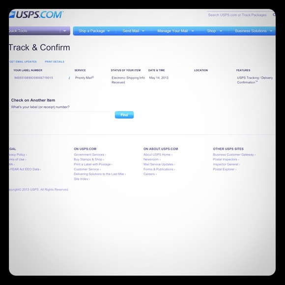 Hmmm where is my package?..