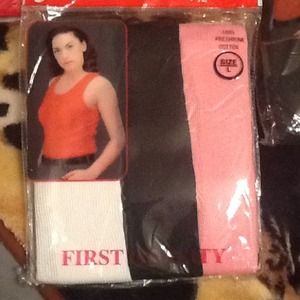 Tank tops, never worn.