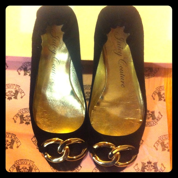 🚫SOLD🚫Juicy Couture chain ballet flats
