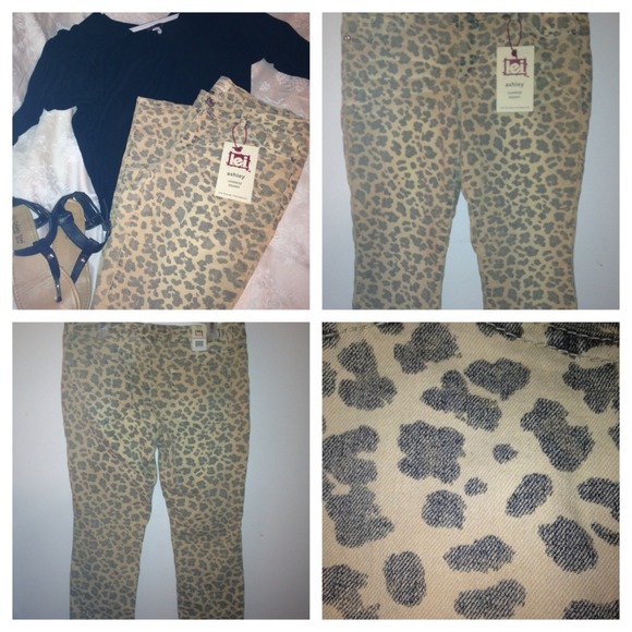Lei leopard jeans
