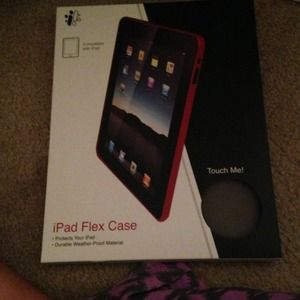 Smoke color iPad case