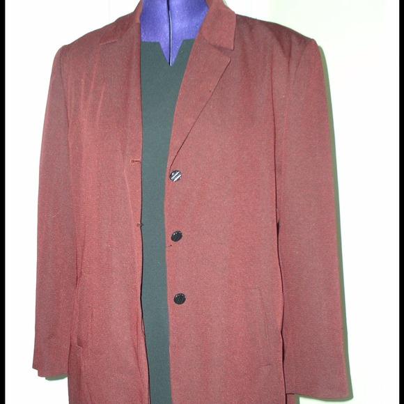 Burgundy Jacket