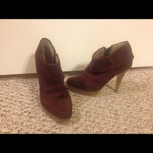 Cute brown ankle boots