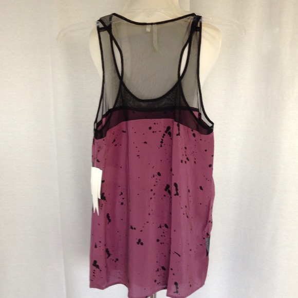 SLEEVELESS TOP mesh in set - Picture 2 of 4