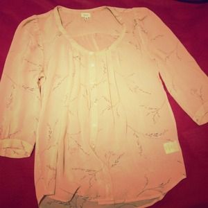 100%silk Artizia floral top