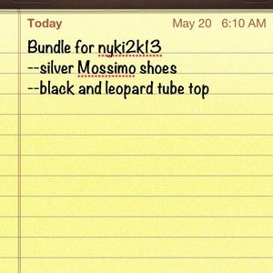 Bundled listing for nyki2k13