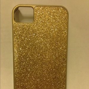 Gold glittery case for the iPhone 4