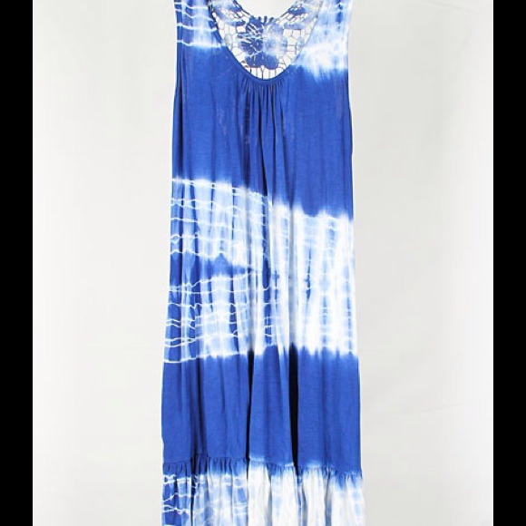 Tie dye maxi dress REDUCED