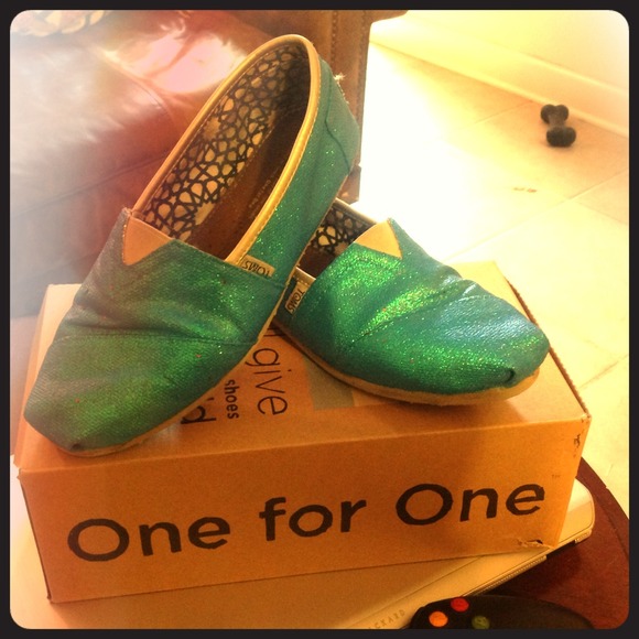 Repainted and glittered TOMS