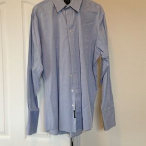 Men's jos a bank dress shirt size Large 16 1/2