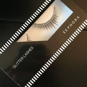 Sephora glitter false eyelashes