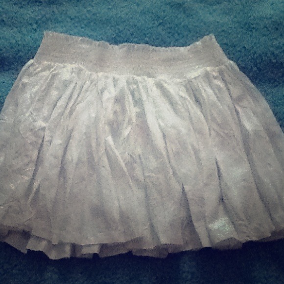 White H&M skirt