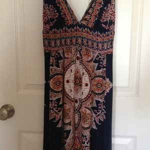 Navy Maxi Dress