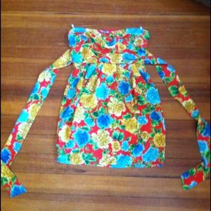 Forever 21 floral print dress