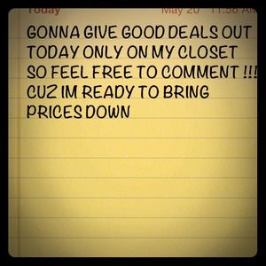 READY DROP THOES PRICES !!!!