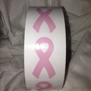 Breast Cancer Awareness Tanning Stickers