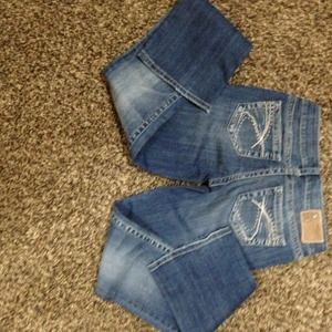 Silver jeans