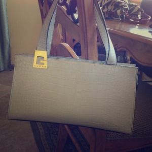 Silver guess purse