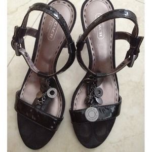 💯% Authentic Coach heels. Size 8