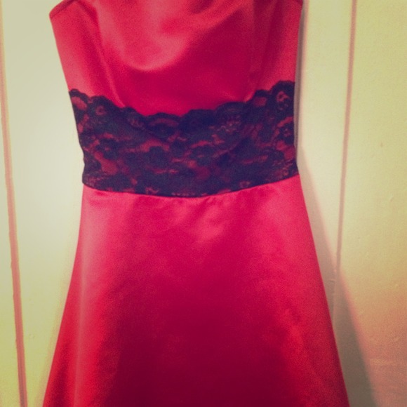 Red dress