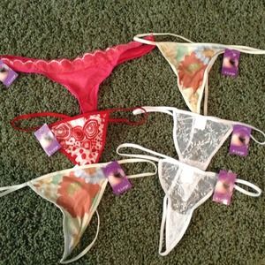 *****Bundled****. Variety of XL Thong panties