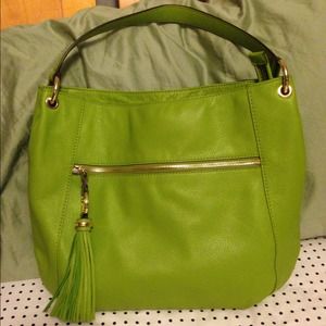 Michael Kors Charm Tassel hobo style handbag