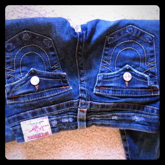 True Religion Pants - True religion straight leg jeans!