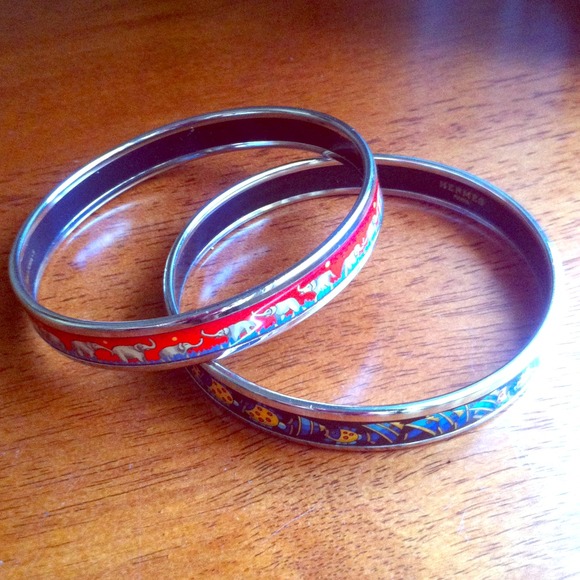 2 authentic Hermes Bracelets