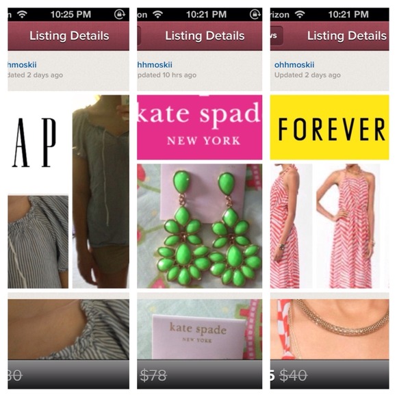 kate spade Jewelry - Kate Spade Earrings, F21 Dress & GAP Shirt