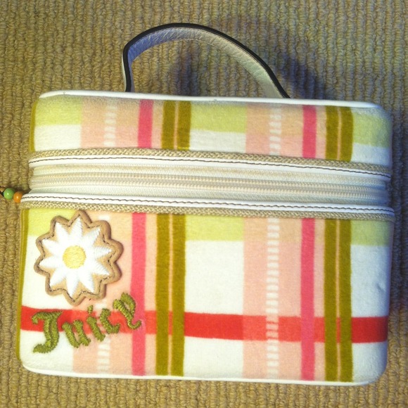 Plaid Juicy Couture Makeup Bag