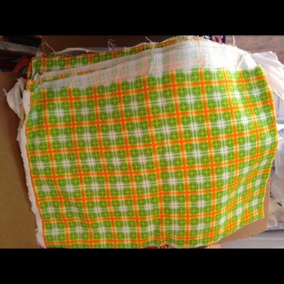 Yellow fabric