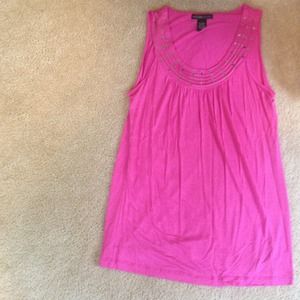 SOLD!!!! Pink Long top Size L
