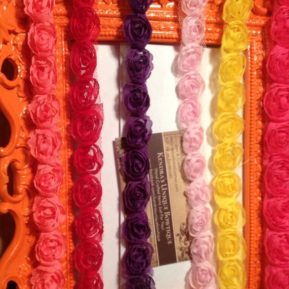 Shabby headbands for adults!